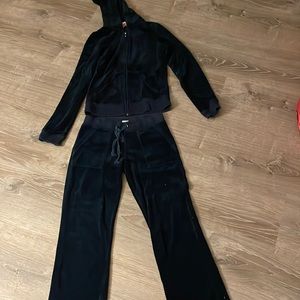 Vintage navy juicy couture tracksuit